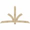 Ekena Millwork Davenport Rough Sawn Timber Gable Bracket, Douglas Fir, 96"W x 56"H x 2"D x 6"F, 14/12 Pitch GBW096X56X0206DAV00RDF - alternate 1